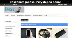 Desktop Screenshot of imtel.com.pl